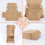 PHAREGE 7x5x2 inch Shipping Boxes 50 Pack, Brown Cardboard Gift Boxes with Lids for Wrapping Giving Women Men Presents, Small Corrugated Mailer Boxes for Packaging Mailing Small Business - Image 7